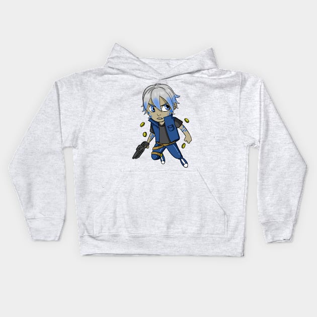 Parzival Kids Hoodie by blackproxima